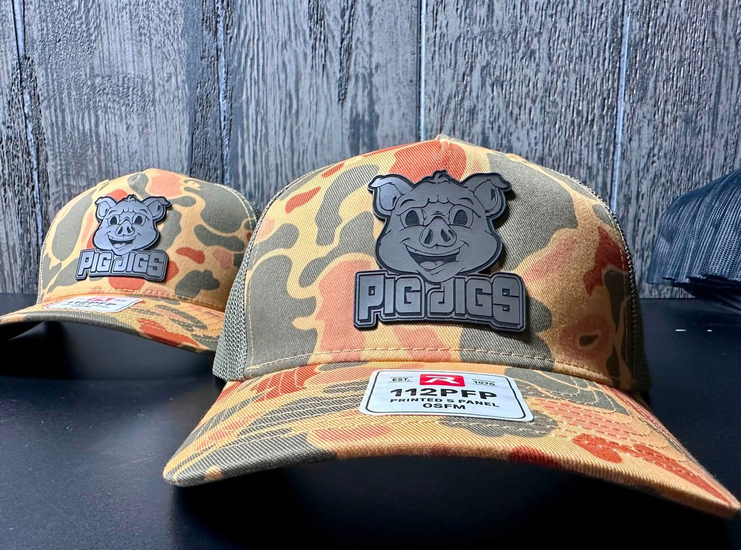 PIG JIGS LEATHER PATCH HAT