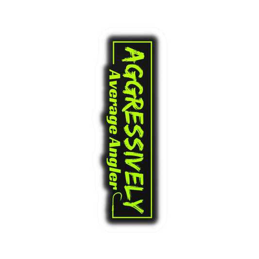 Aggressively Average Vinyl Decal