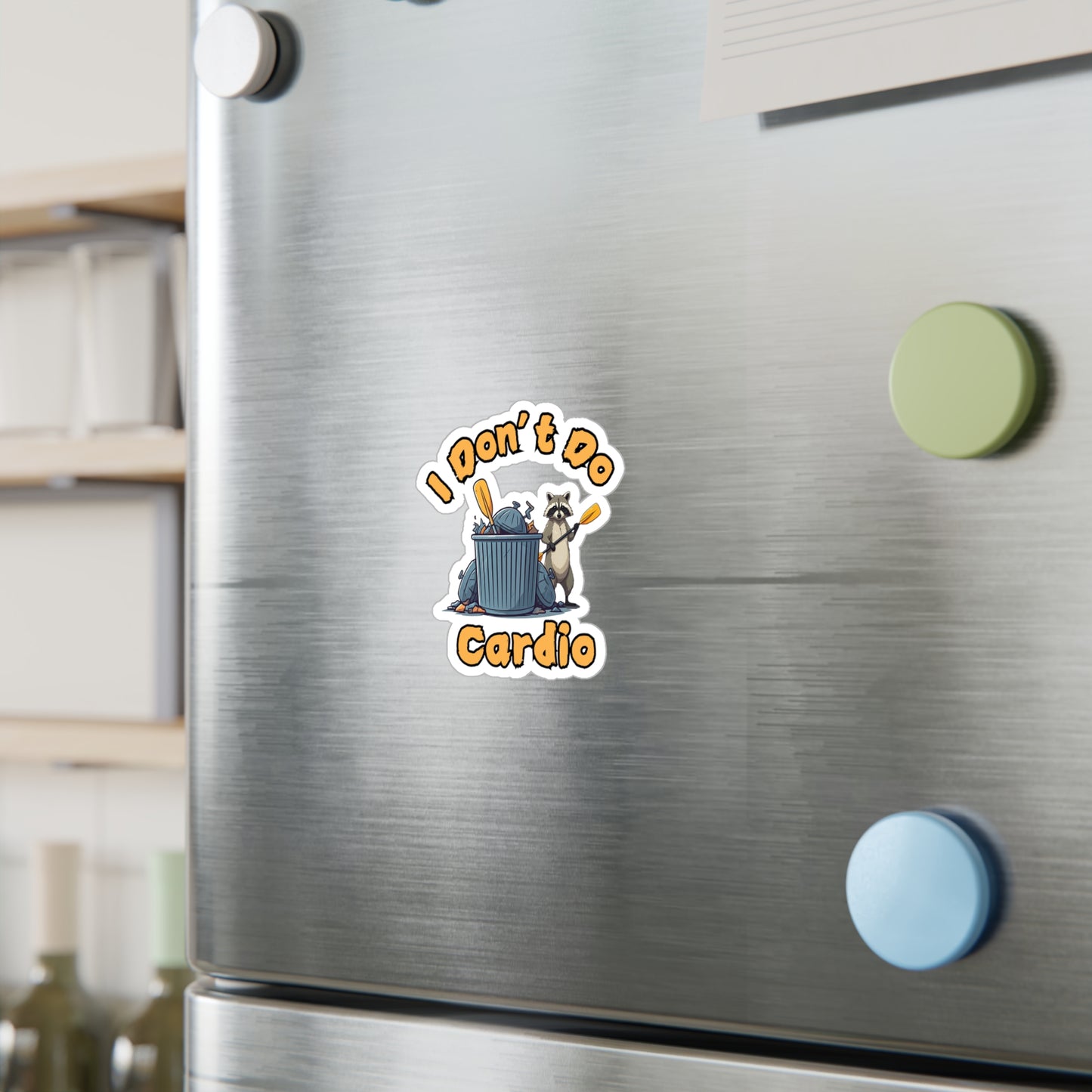 I Don't Do Cardio Decal