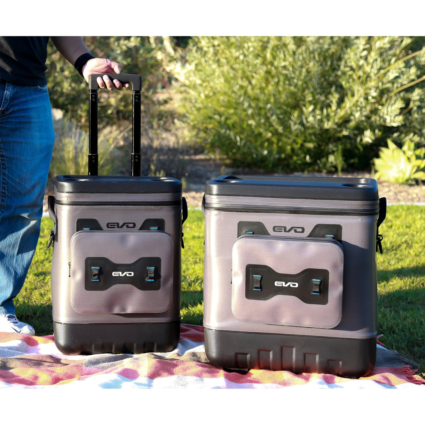 EVO Premium Rolling Cooler - 25qt