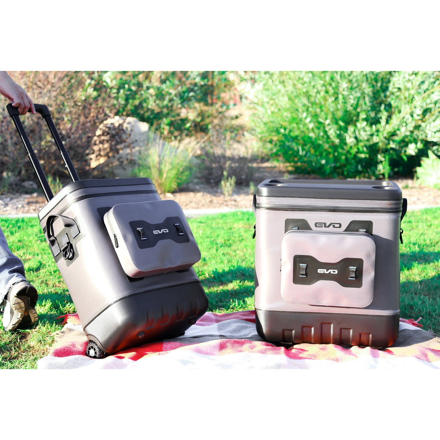 EVO Premium Rolling Cooler - 25qt