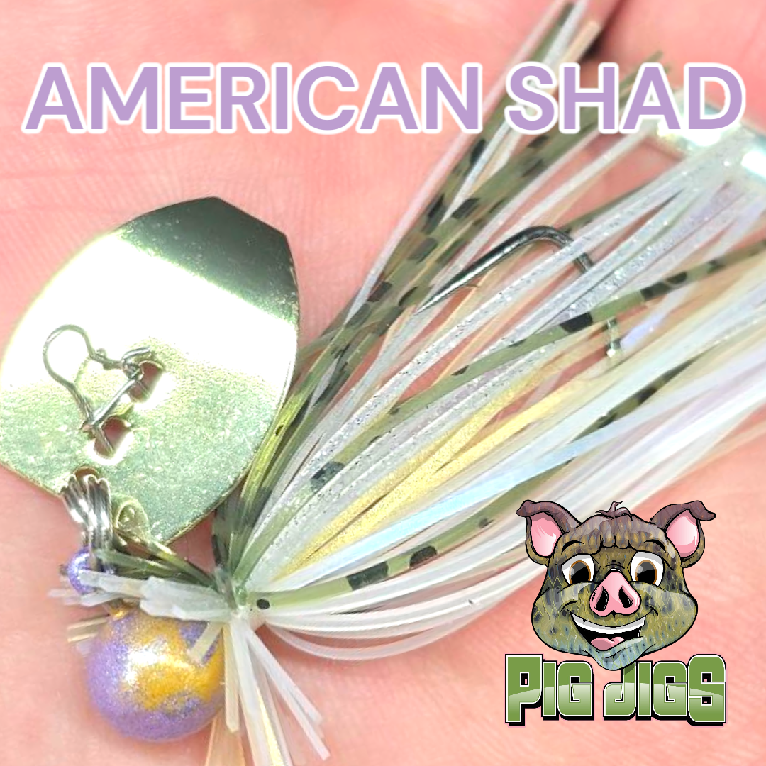 1/8 OZ EWG  LIL BUDDY BLADED JIG