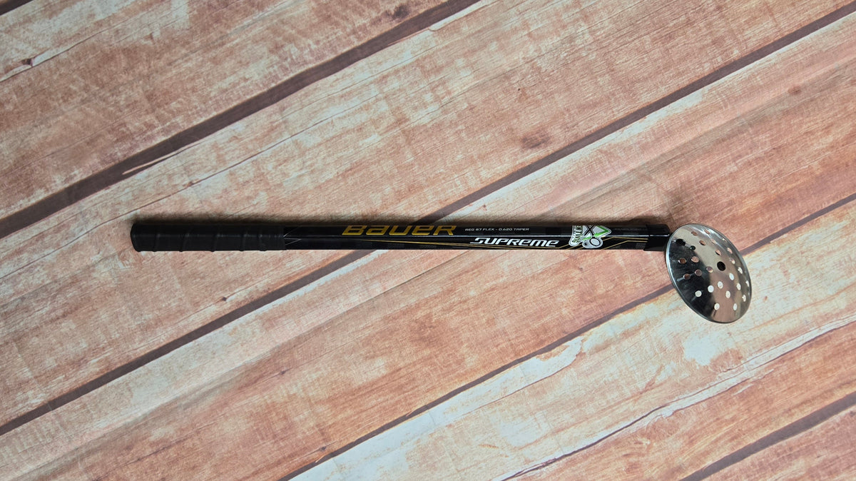Five-Hole Ice Scoop (long) - Bauer Stick