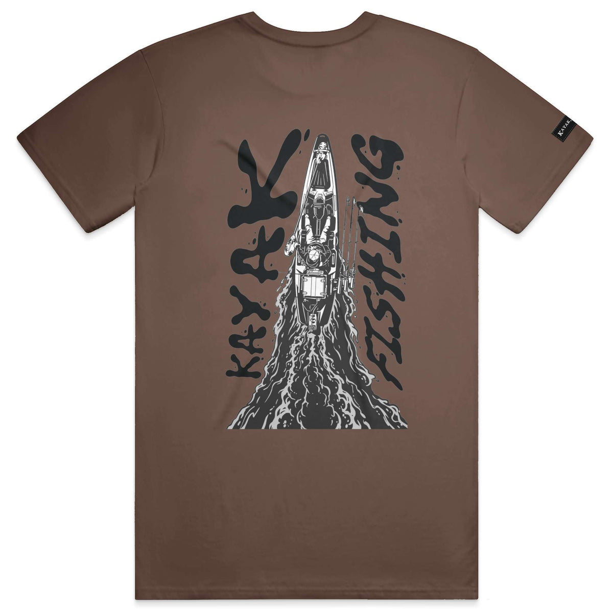 KAYAK FISHING THROTTLE DOWN TEE