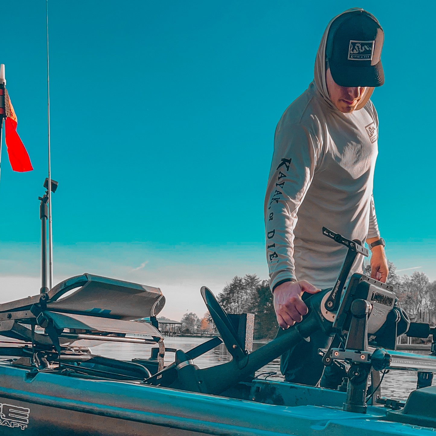 K,orD. LONG SLEEVE PERFORMANCE HOODIE