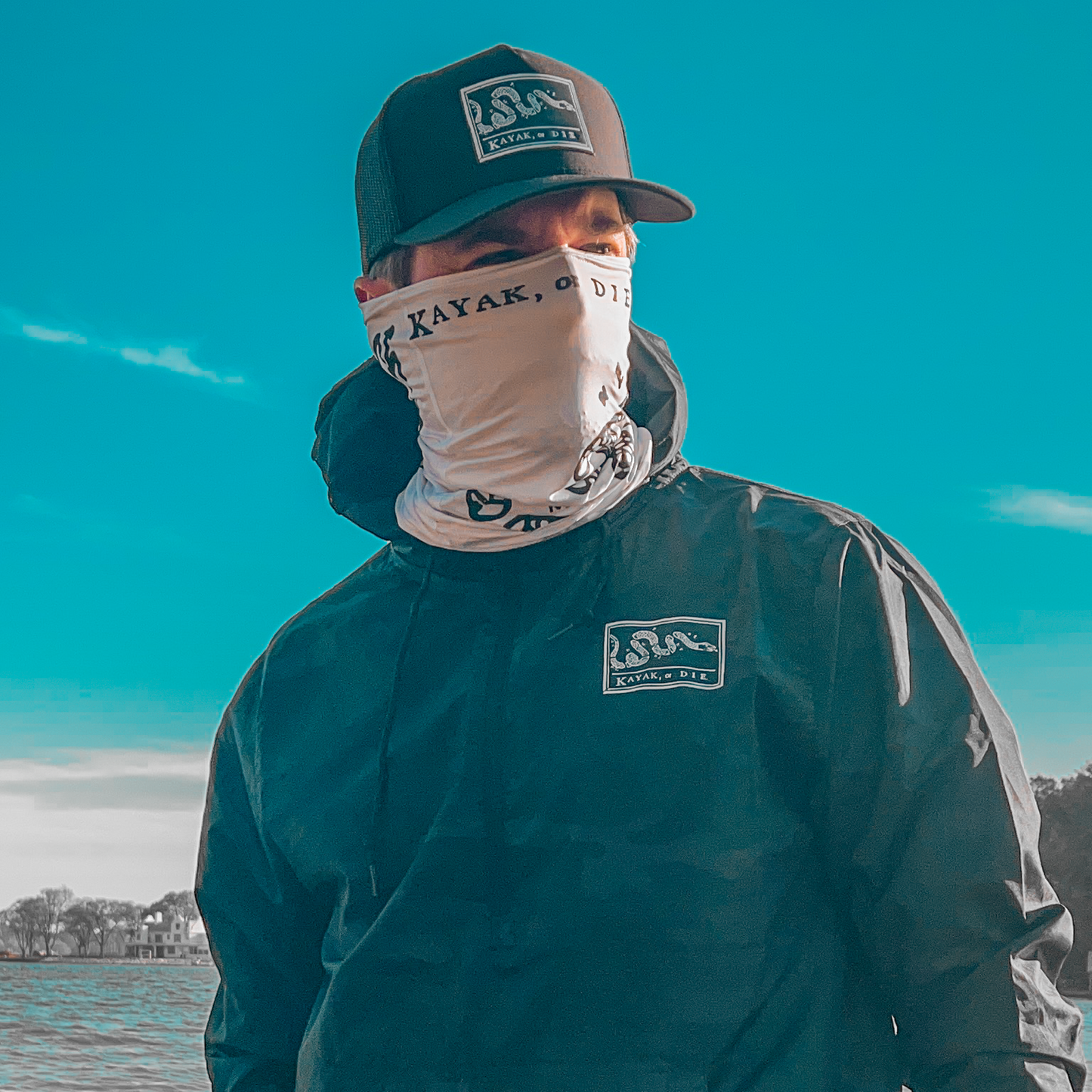 K,orD. NECK GAITER