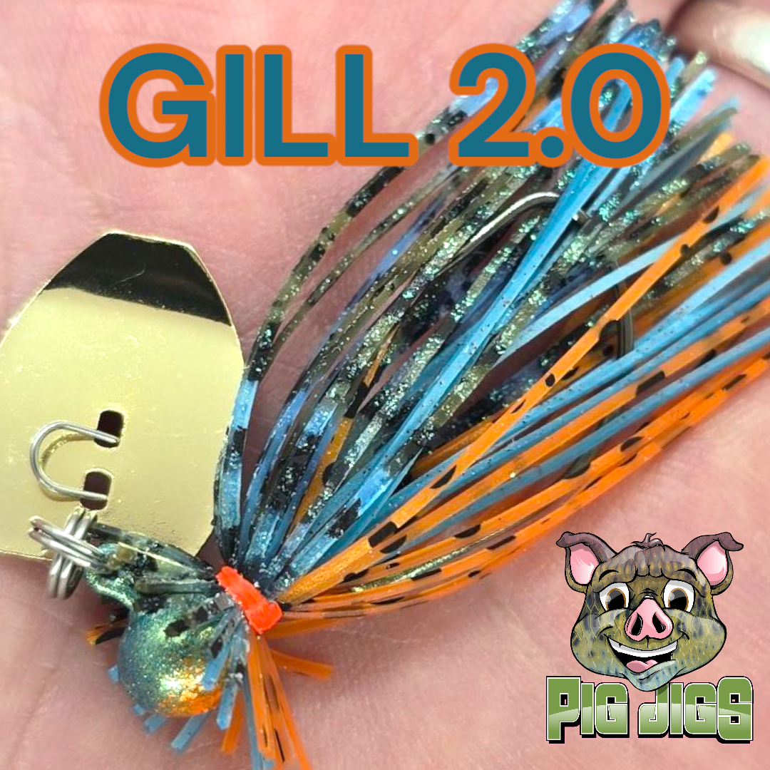 1/8 OZ EWG  LIL BUDDY BLADED JIG