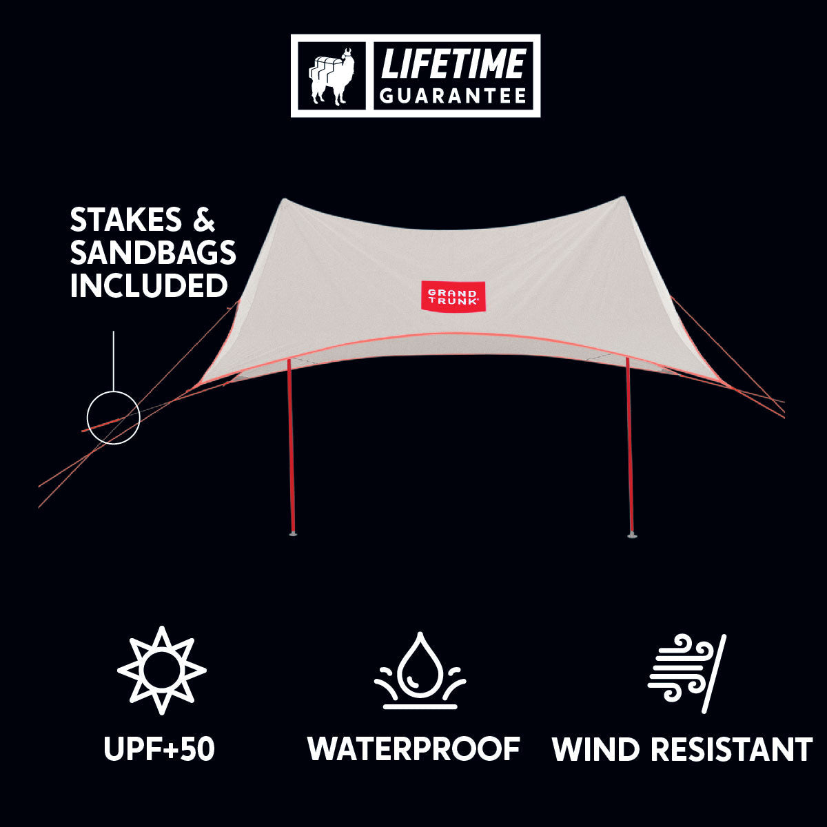 ShadeCaster 4 Person Sunshade